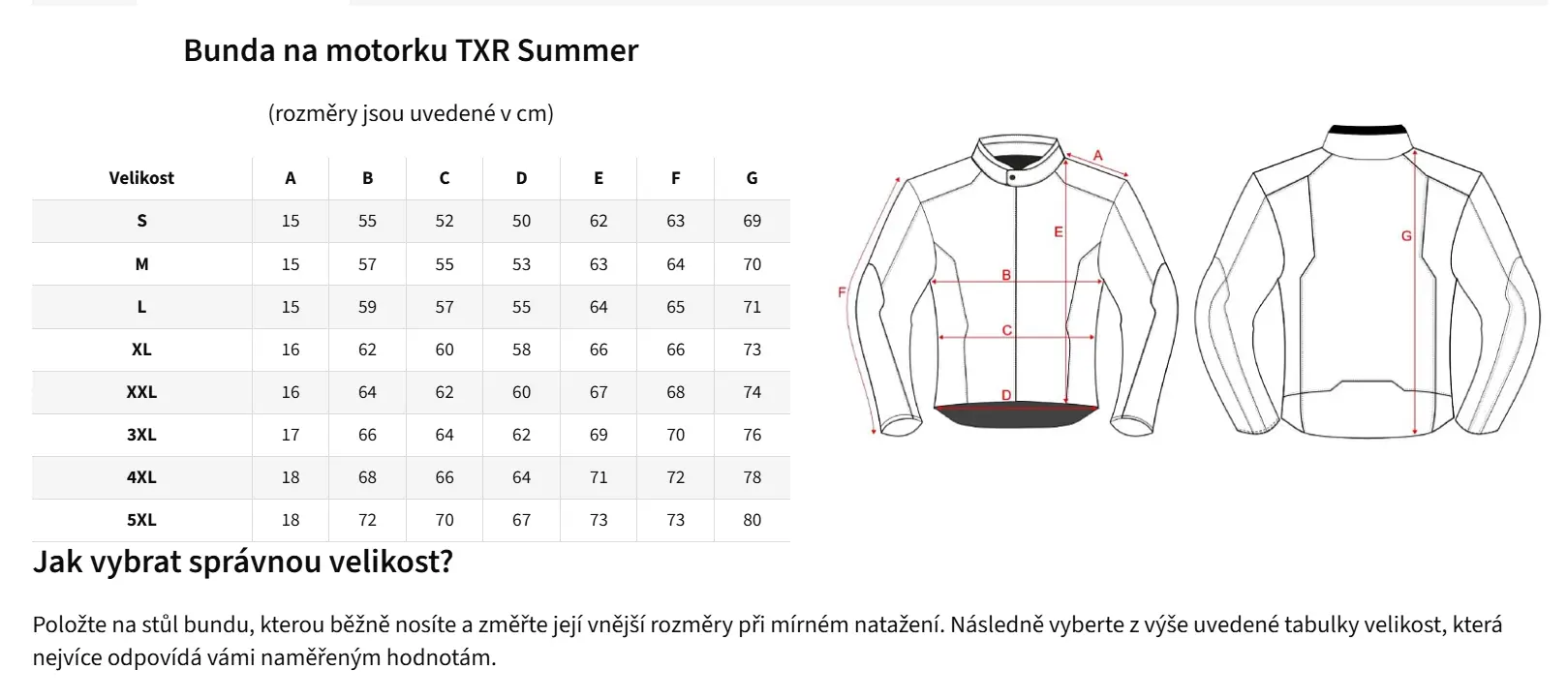 TXR Bunda na motorku Summer šedá M